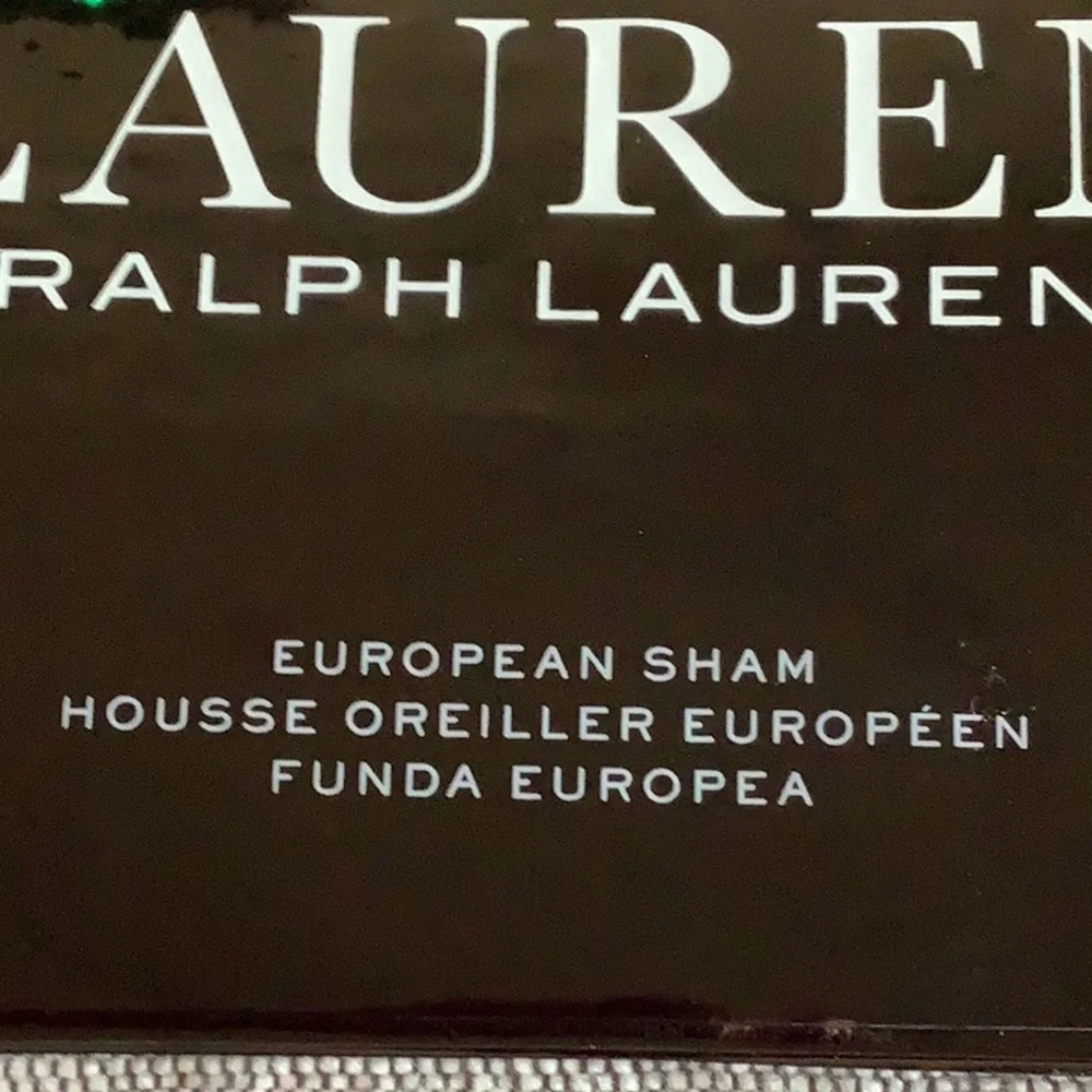 Ralph Lauren Austin Textured European Sham.
